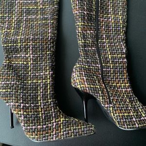 Wild Rose Tweed Boots
